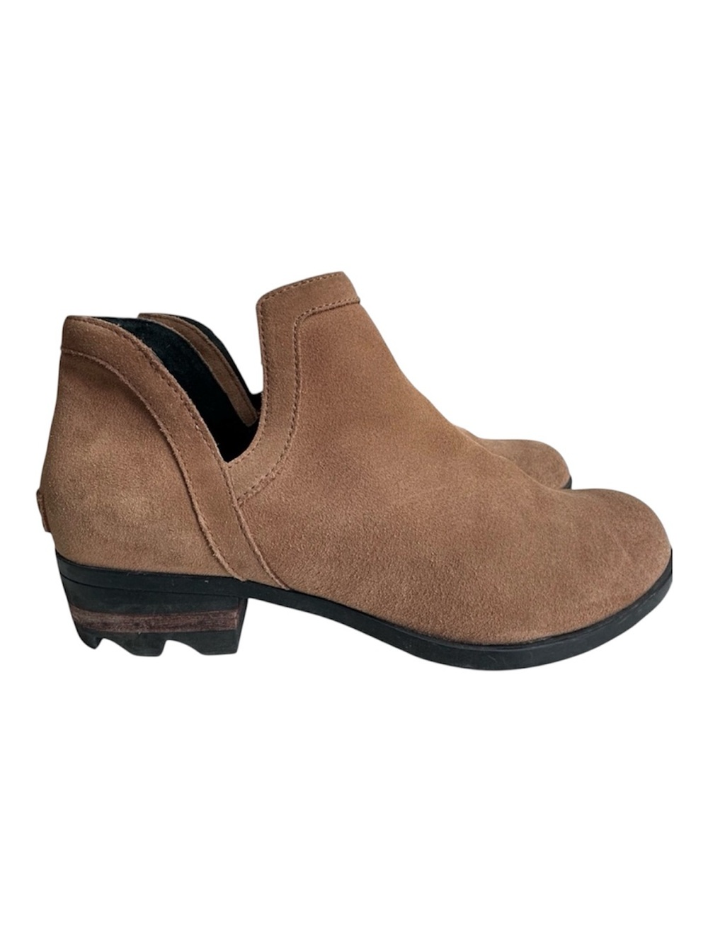 Sorel Women's Tan Suede Ankle Boots